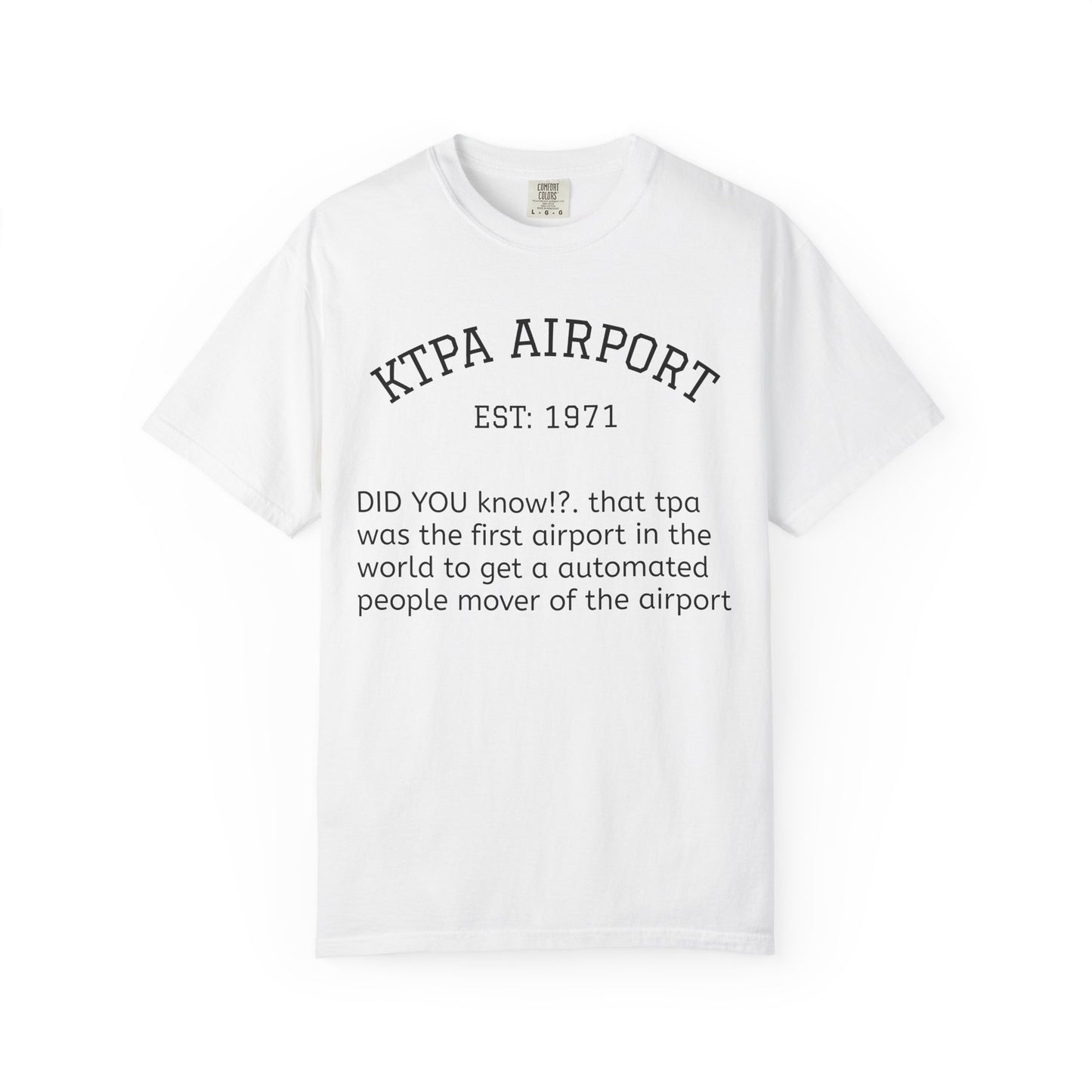 KTPA airport shirt