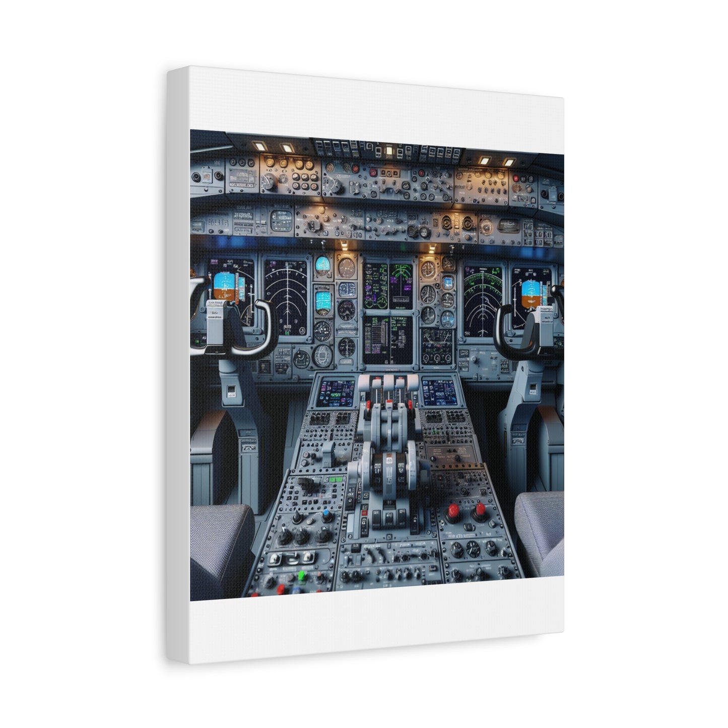 airplane controls canvas