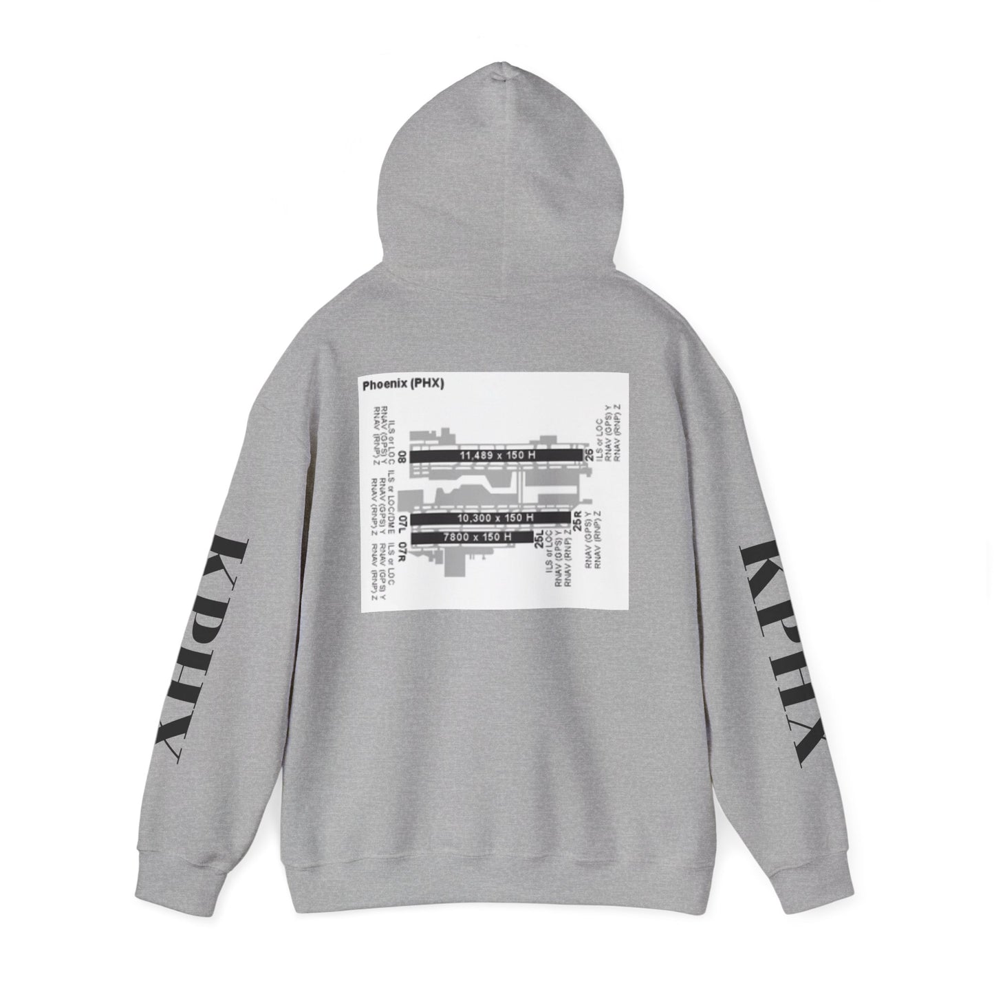 KPHX airport hoodie