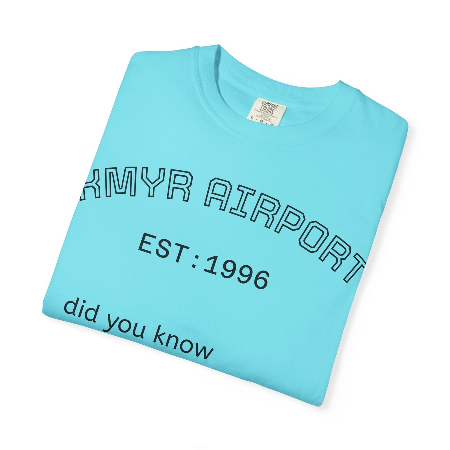 KMYR airport t-shirt