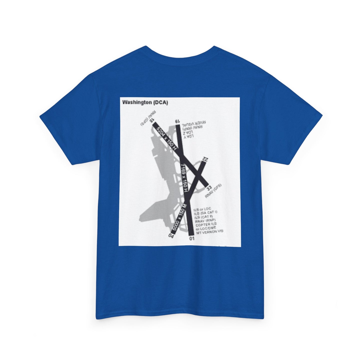 KDCA airport t-shirt
