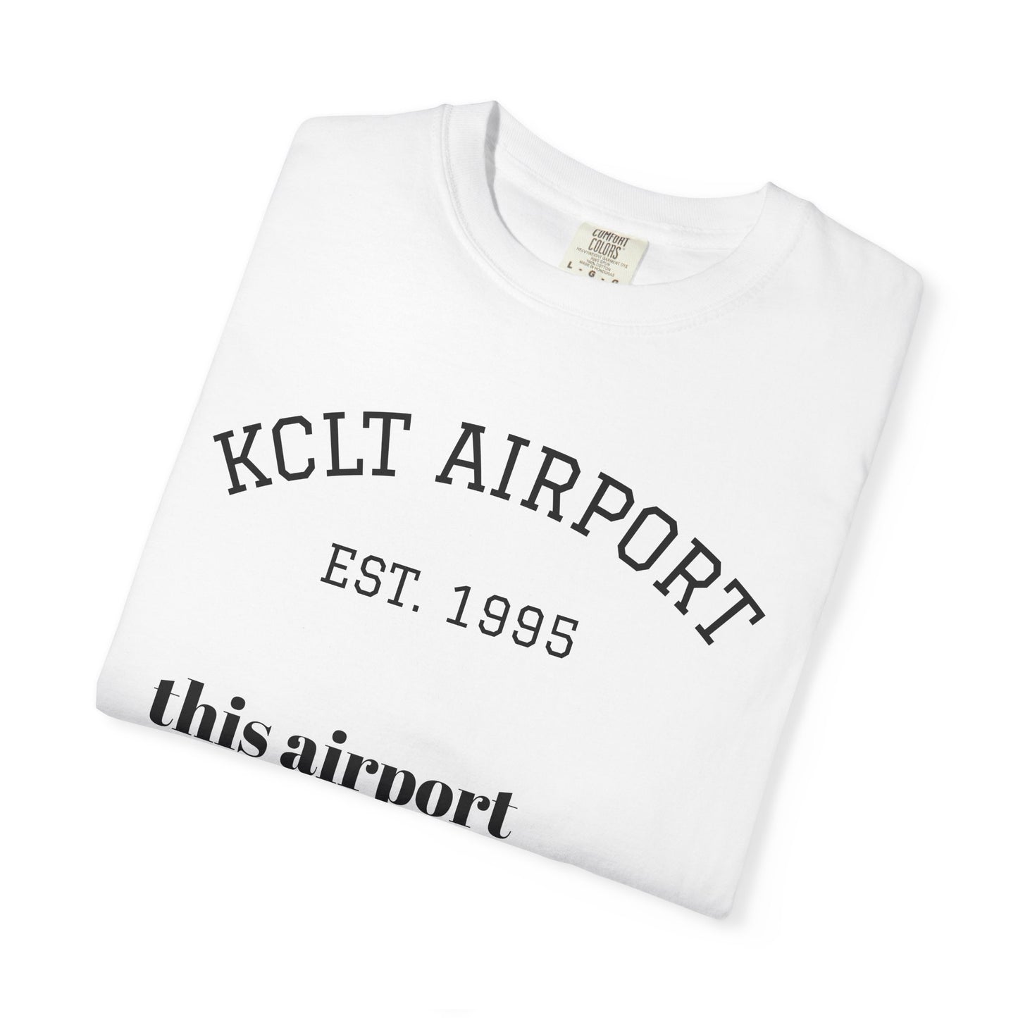 KCLT Airport Graphic T-Shirt