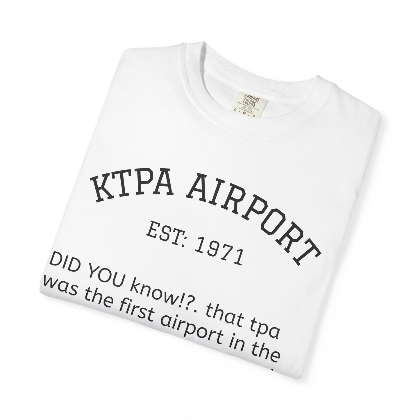 KTPA airport shirt