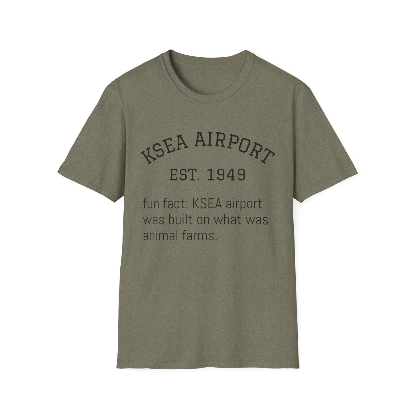KSEA airport t-shirt