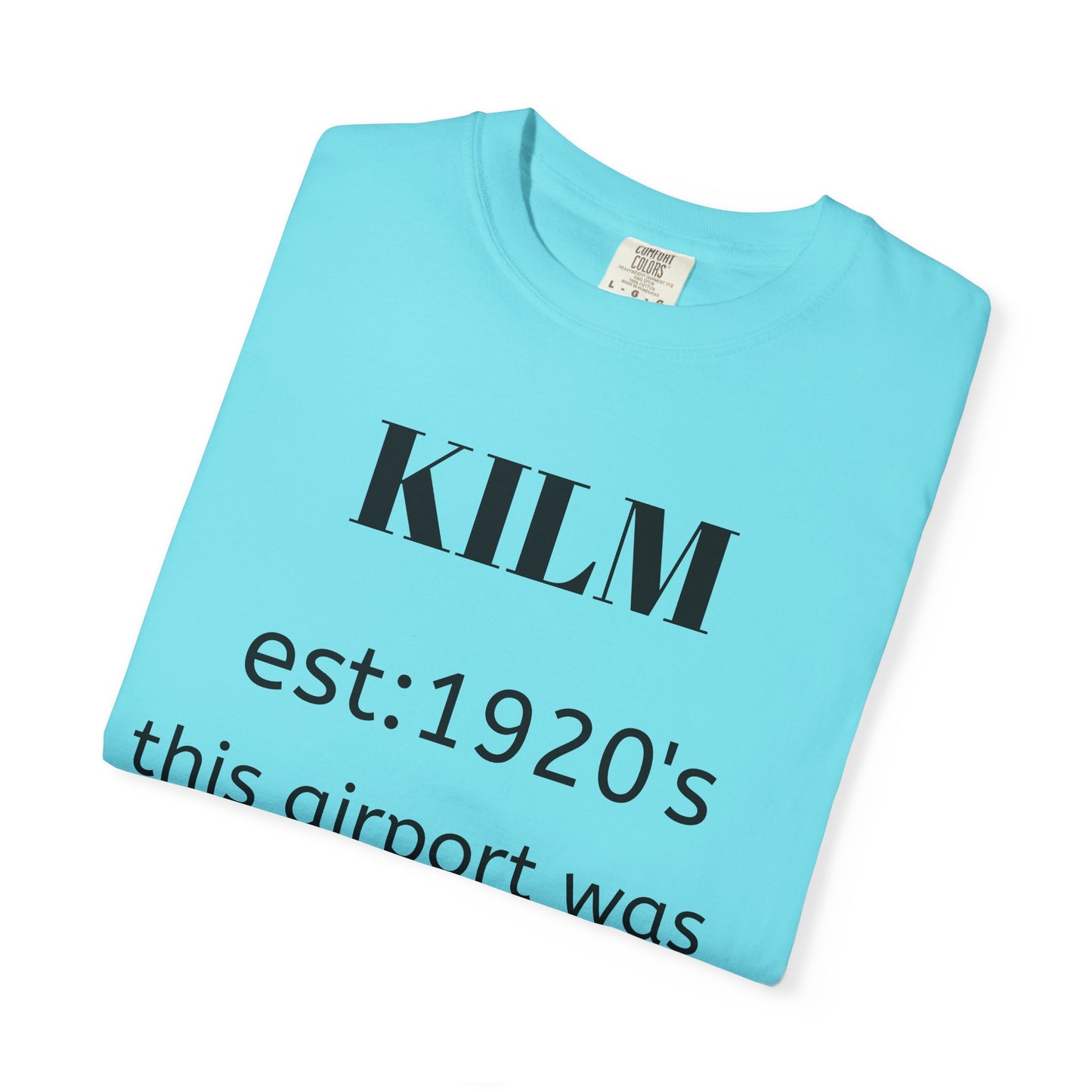 (NEW!!) KILM airport t shirt