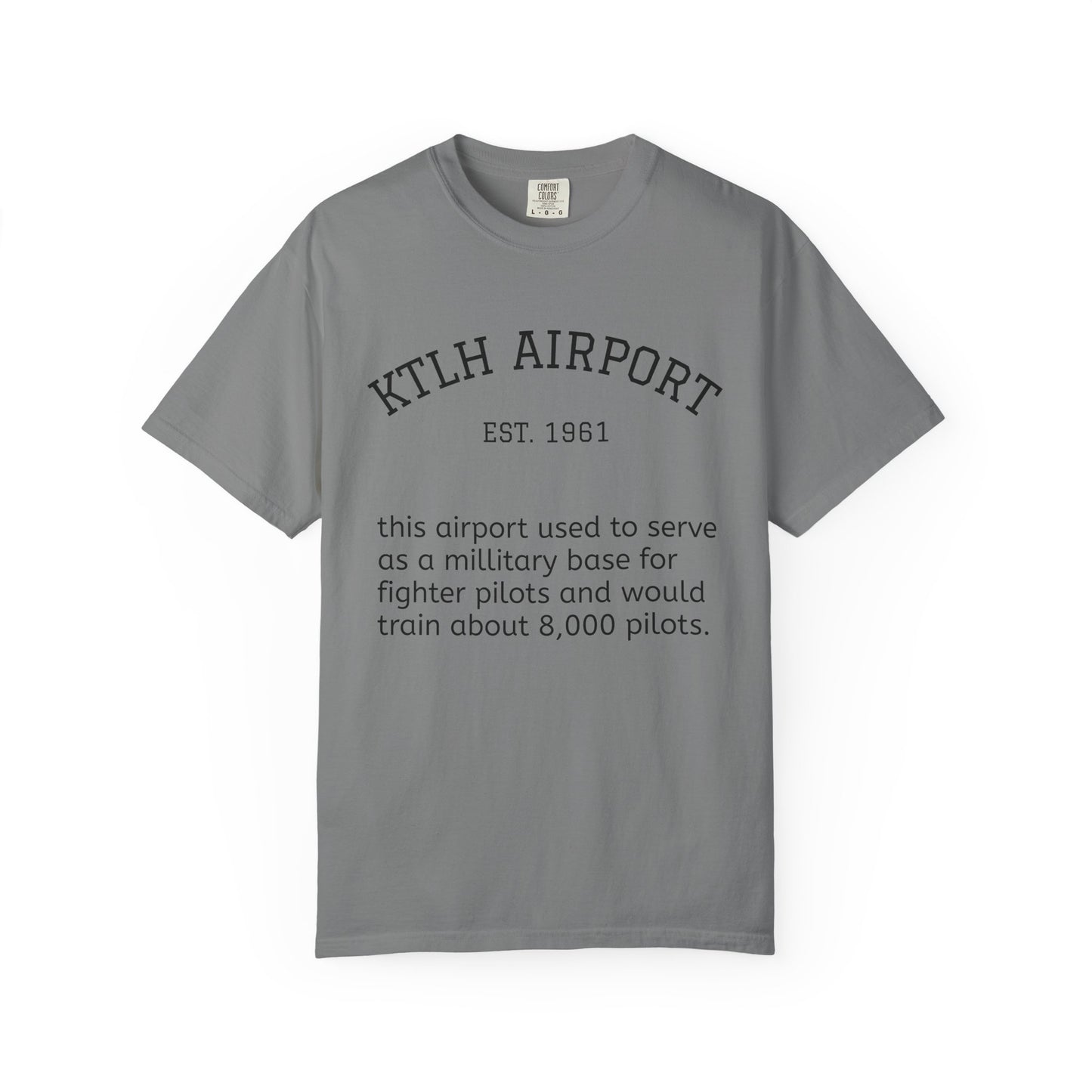 KTLH airport t-shirt