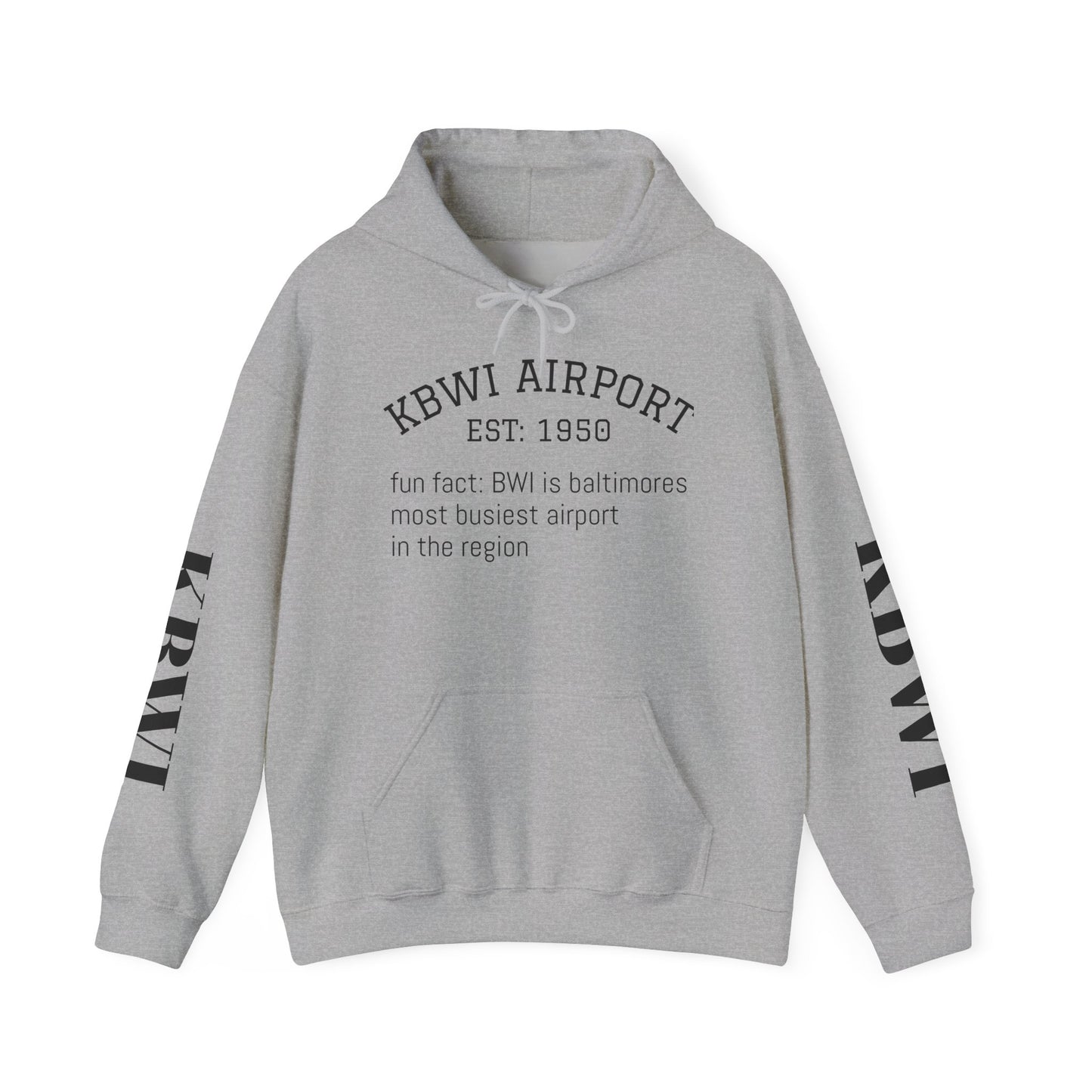 KBWI airport hoodie