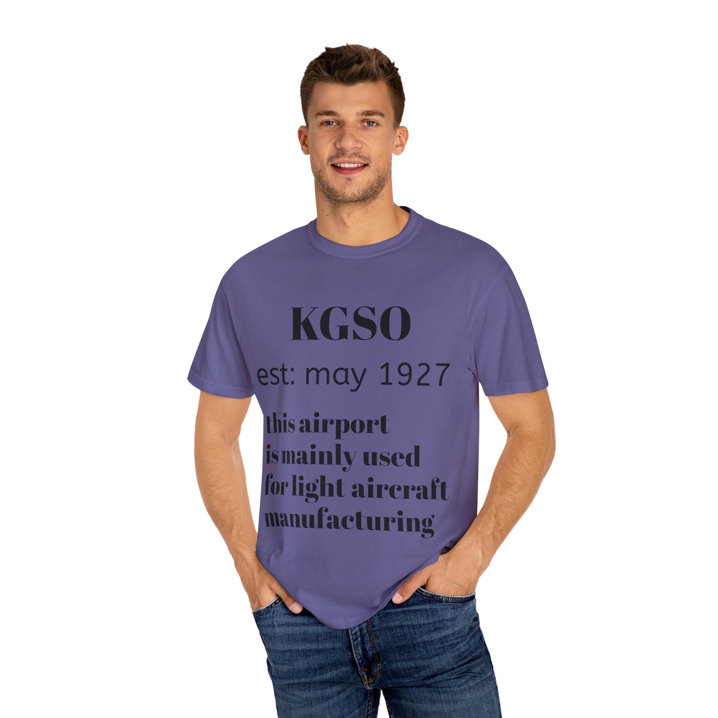 (NEW!!!!) KGSO airport t-shirt