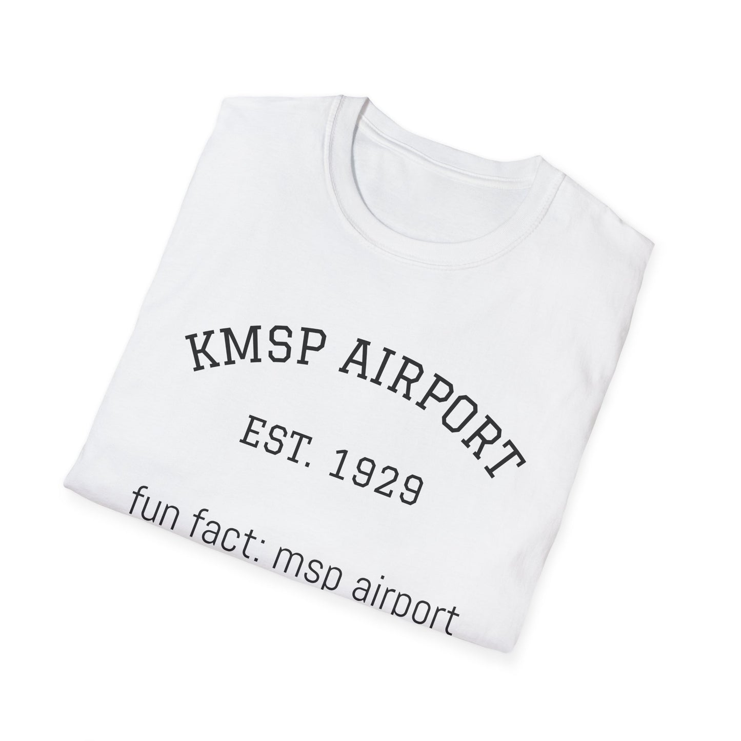KMSP airport t-shirt