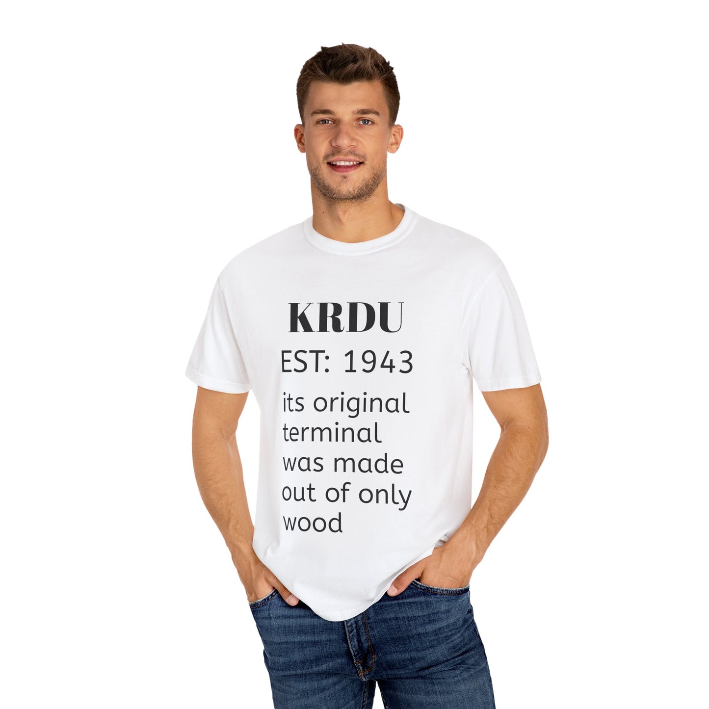 (NEW) KRDU airport t-shirt