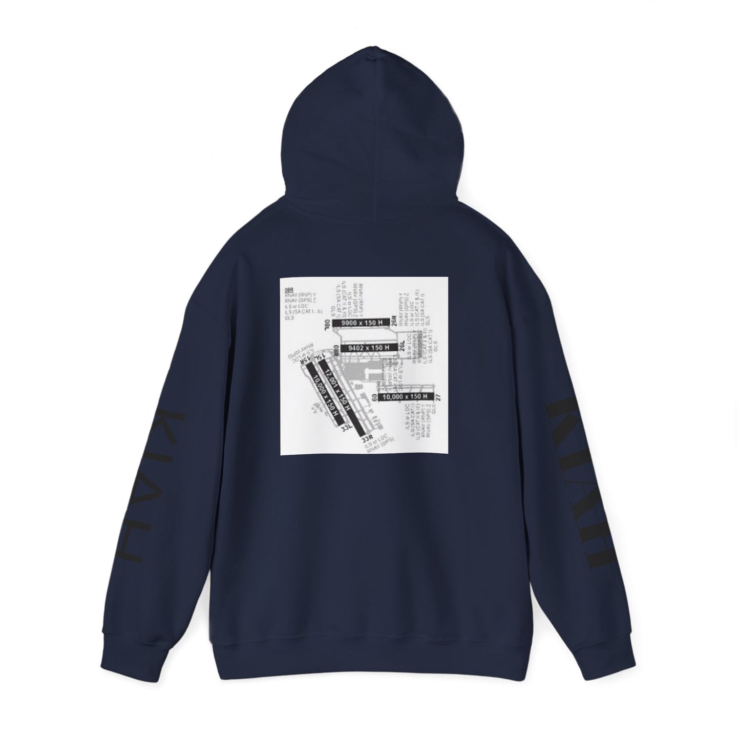 Houston KIAH Airport Hoodie