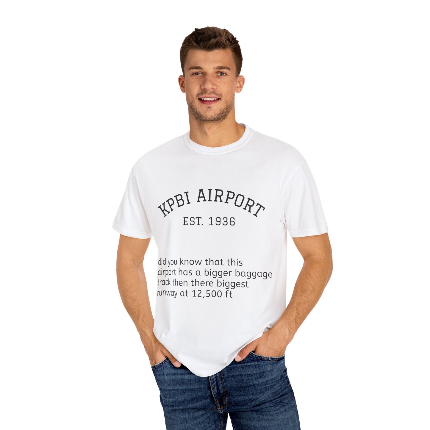 KPBI airport t-shirt