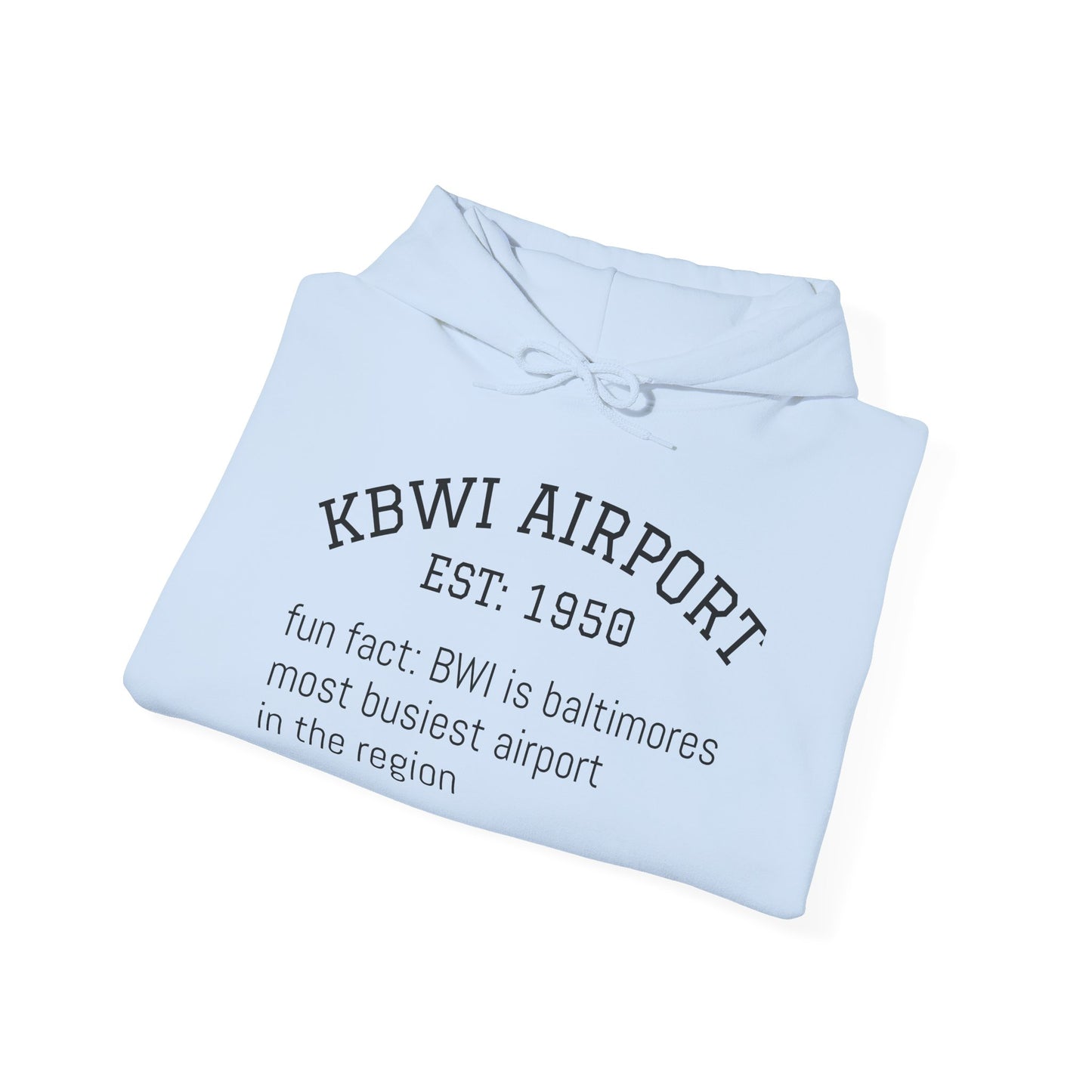 KBWI airport hoodie