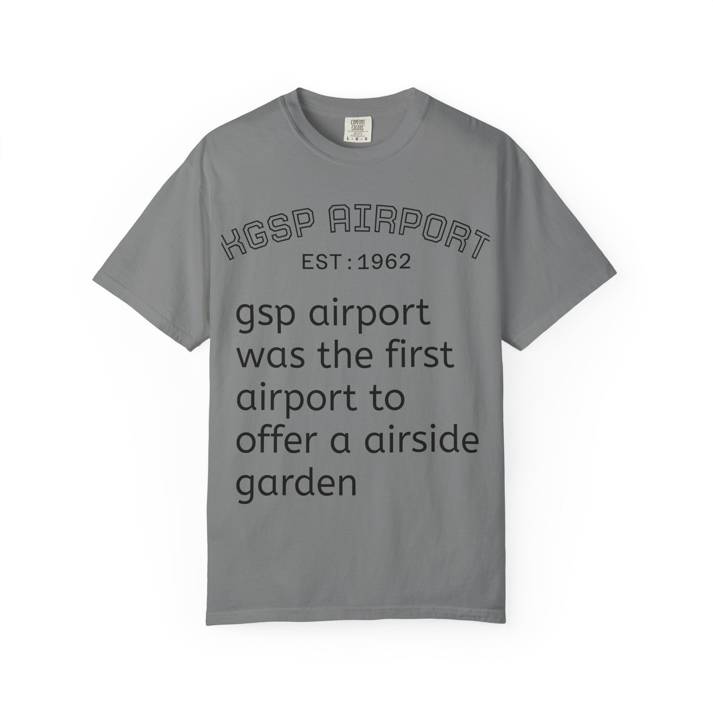 KGSP airport t-shirt