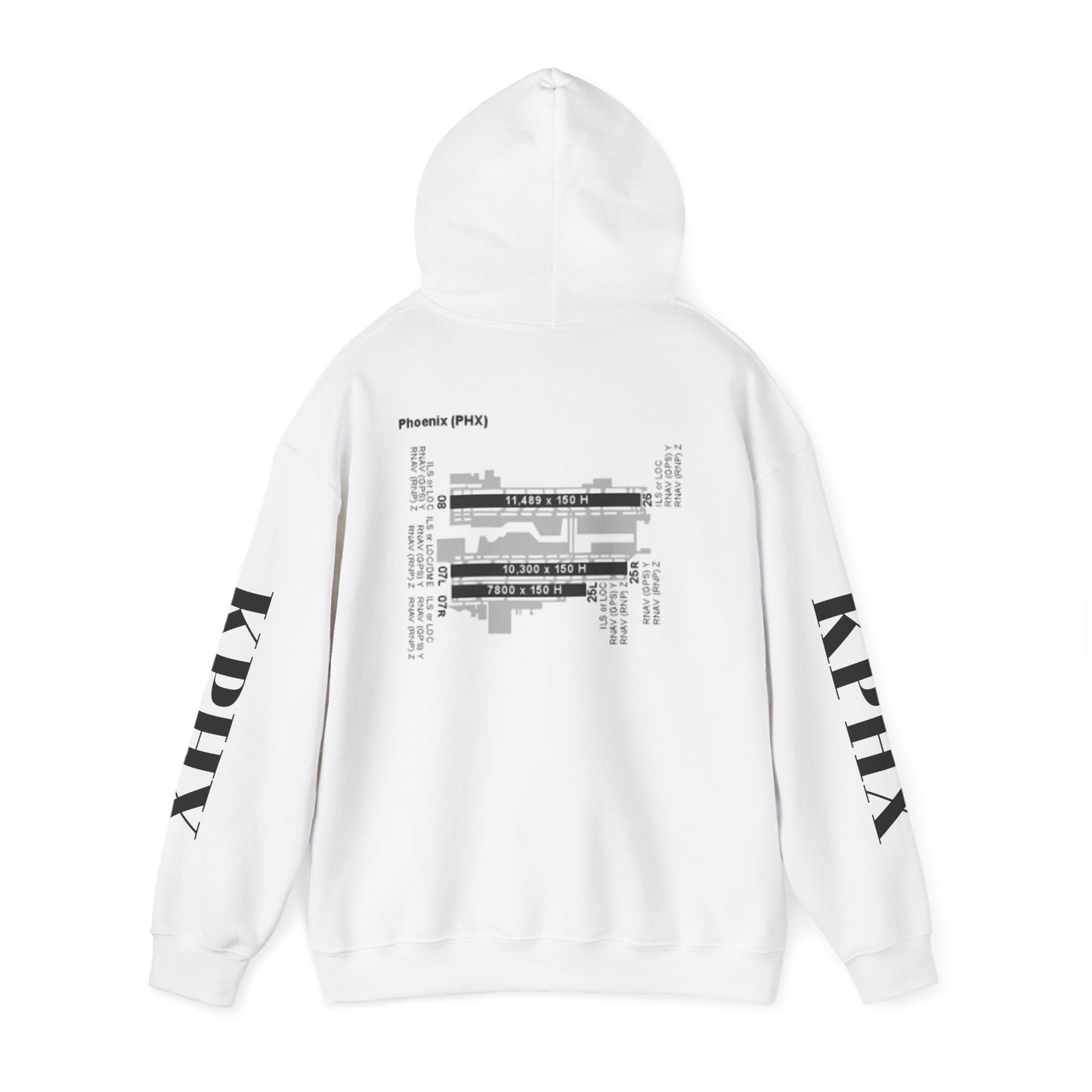 KPHX airport hoodie