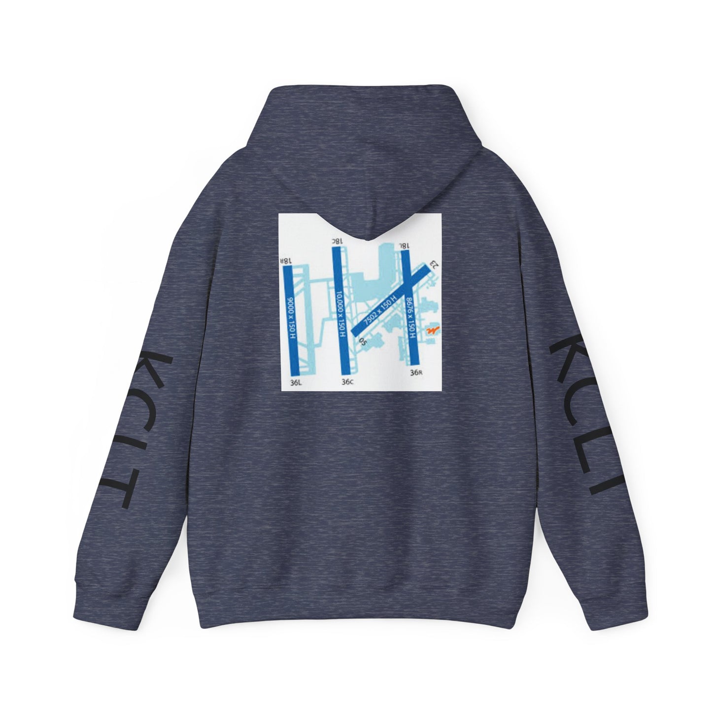 KCLT Airport Hoodie