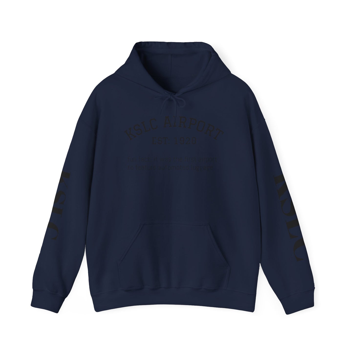 KSLC airport map hoodie