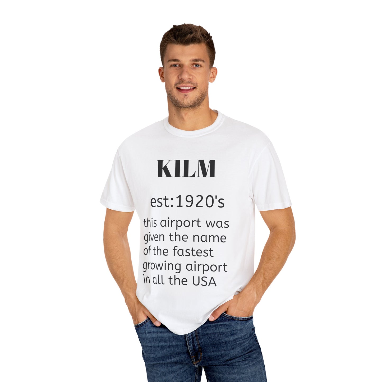 (NEW!!) KILM airport t shirt