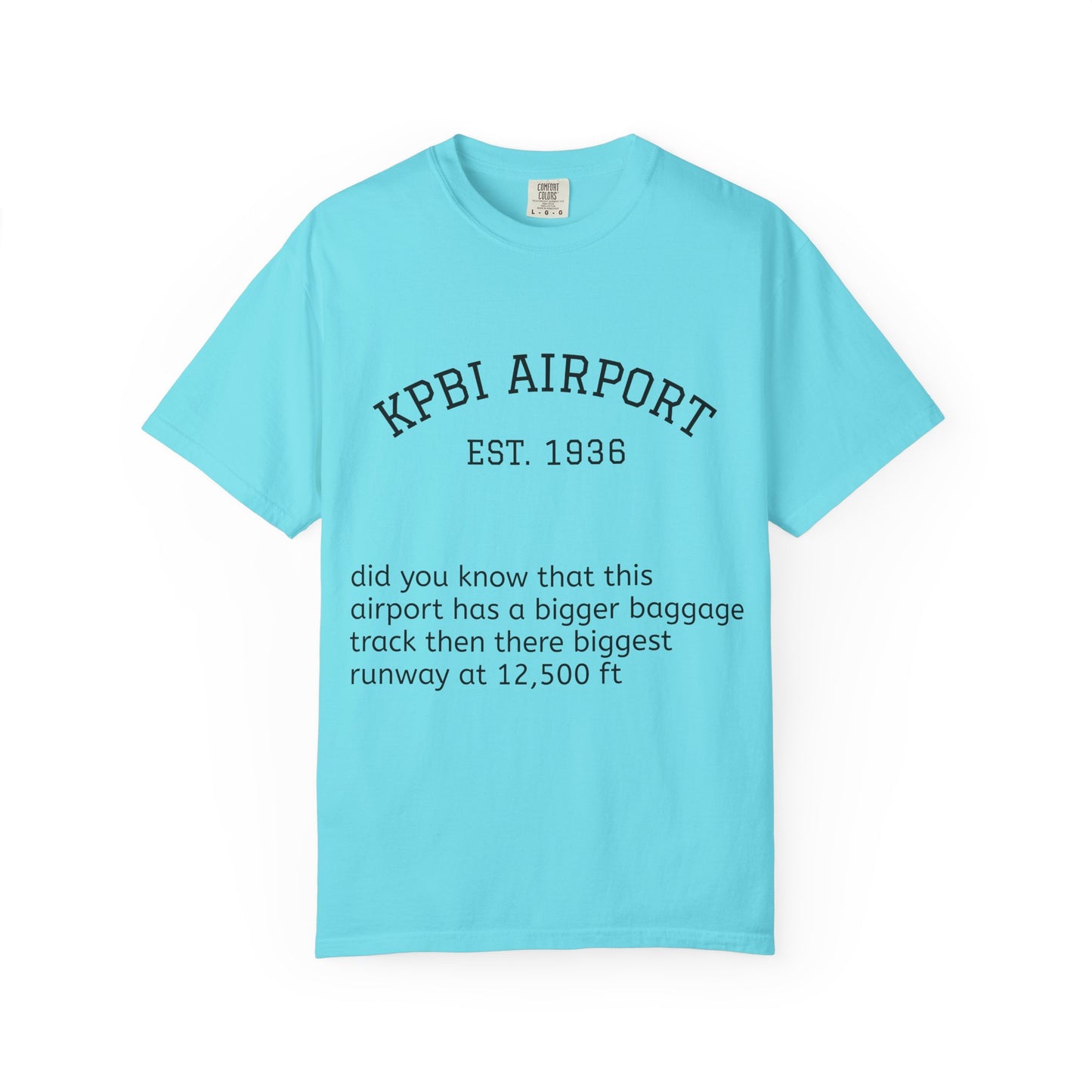 KPBI airport t-shirt