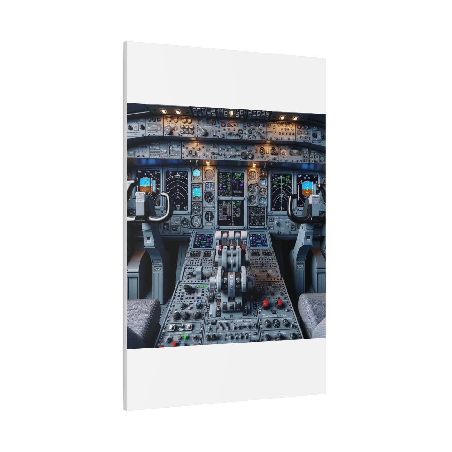 airplane controls canvas