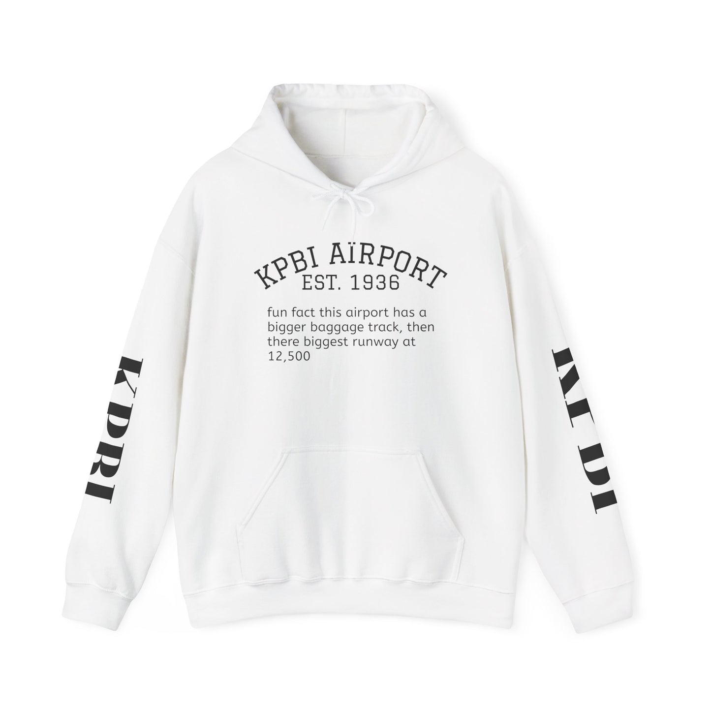 KPBI airport hoodie