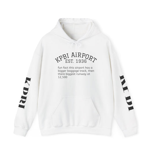 KPBI airport hoodie