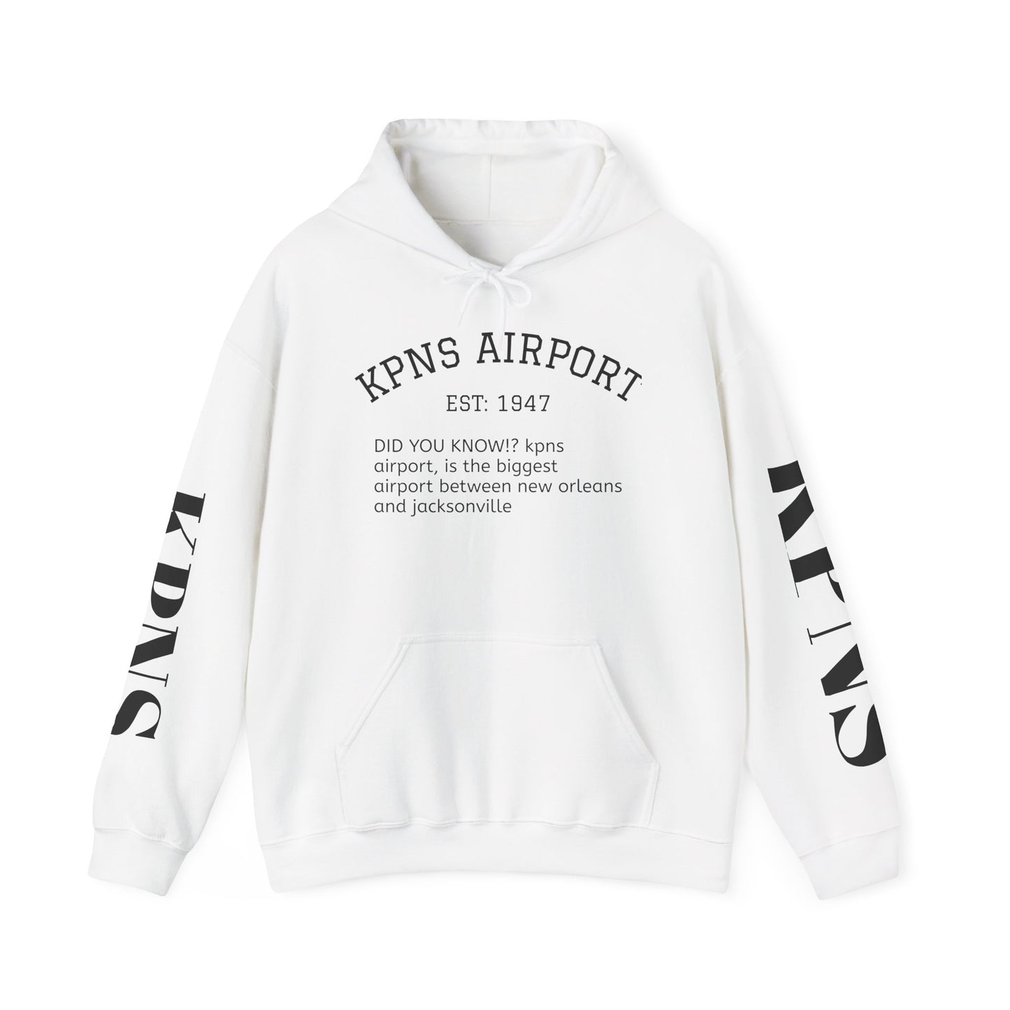 KPNS airport hoodie