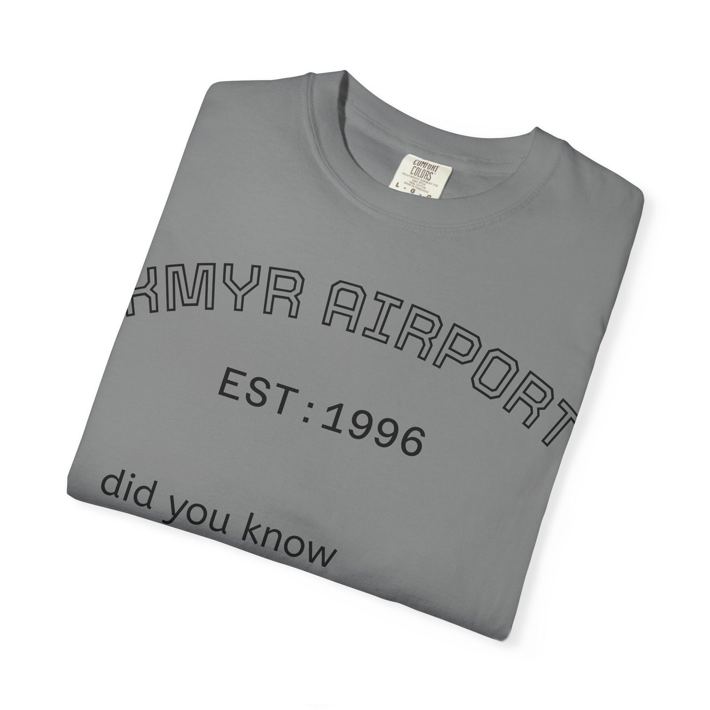 KMYR airport t-shirt
