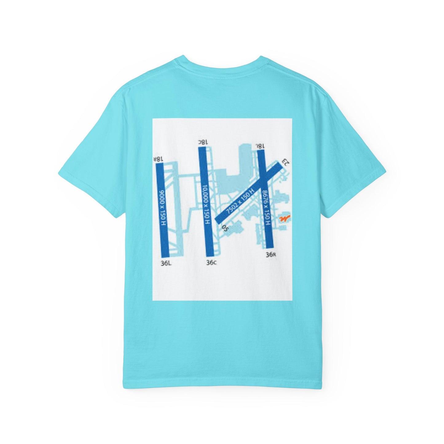 KCLT Airport Graphic T-Shirt