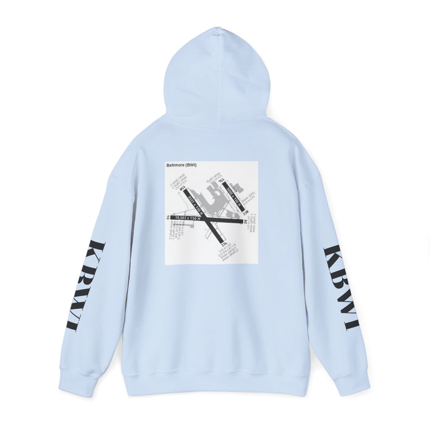 KBWI airport hoodie