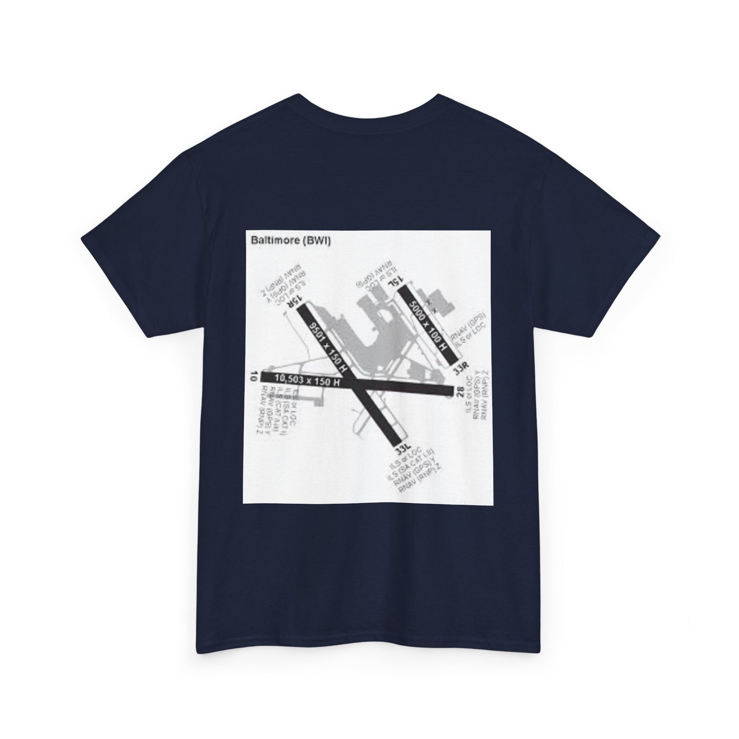 KBWI airport t-shirt