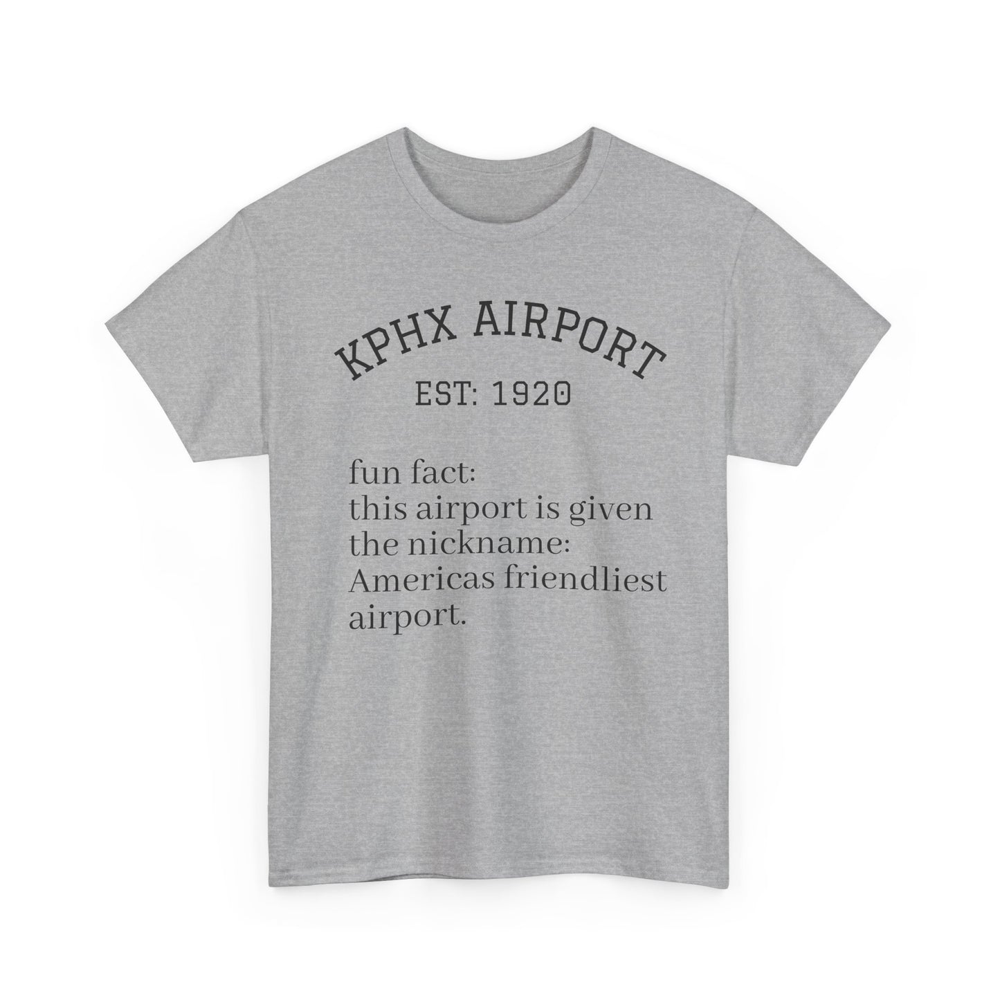 KPHX airport t-shirt