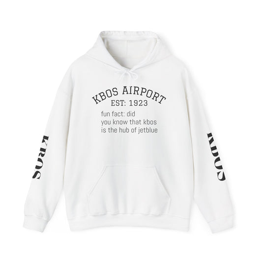 KBOS airport hoodie