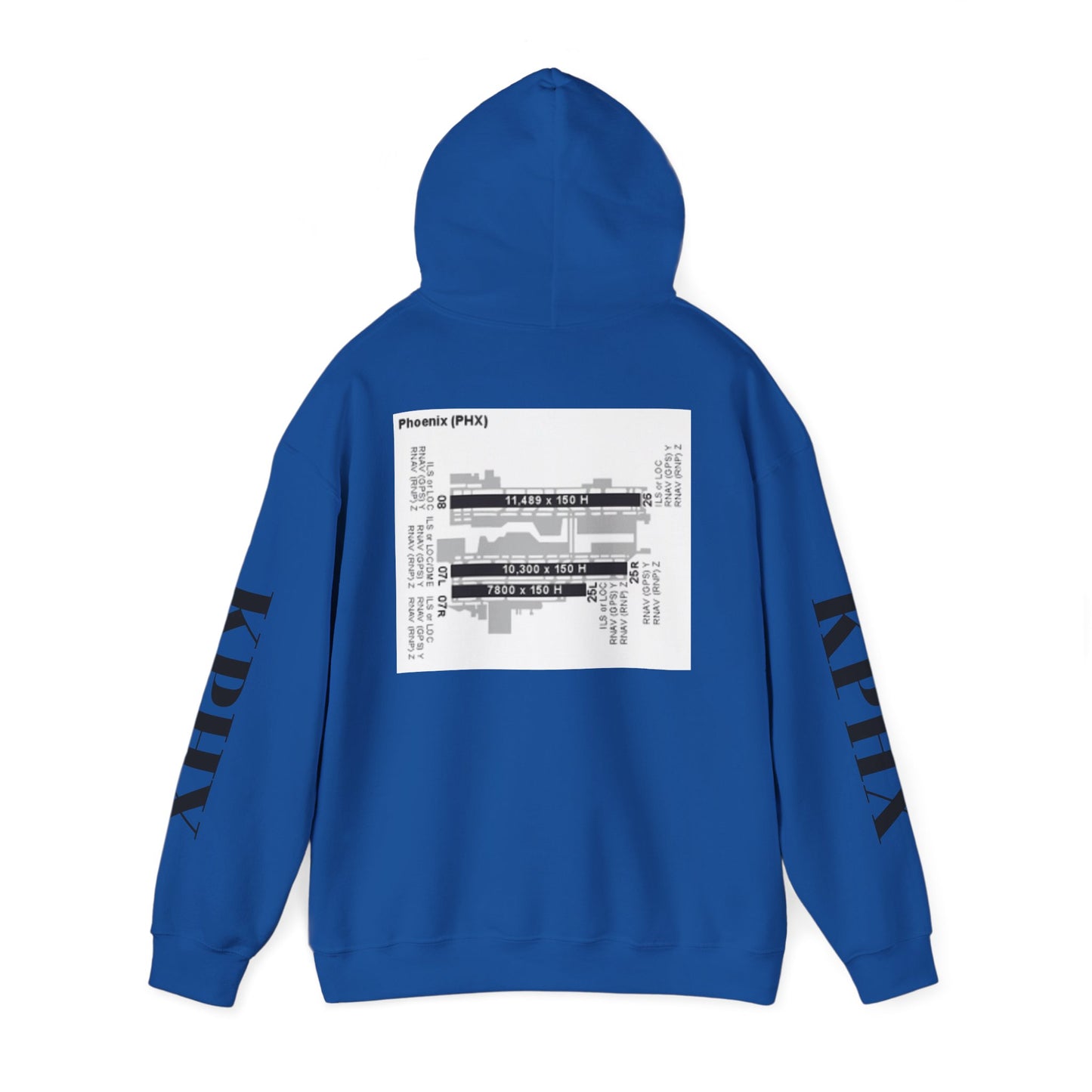 KPHX airport hoodie