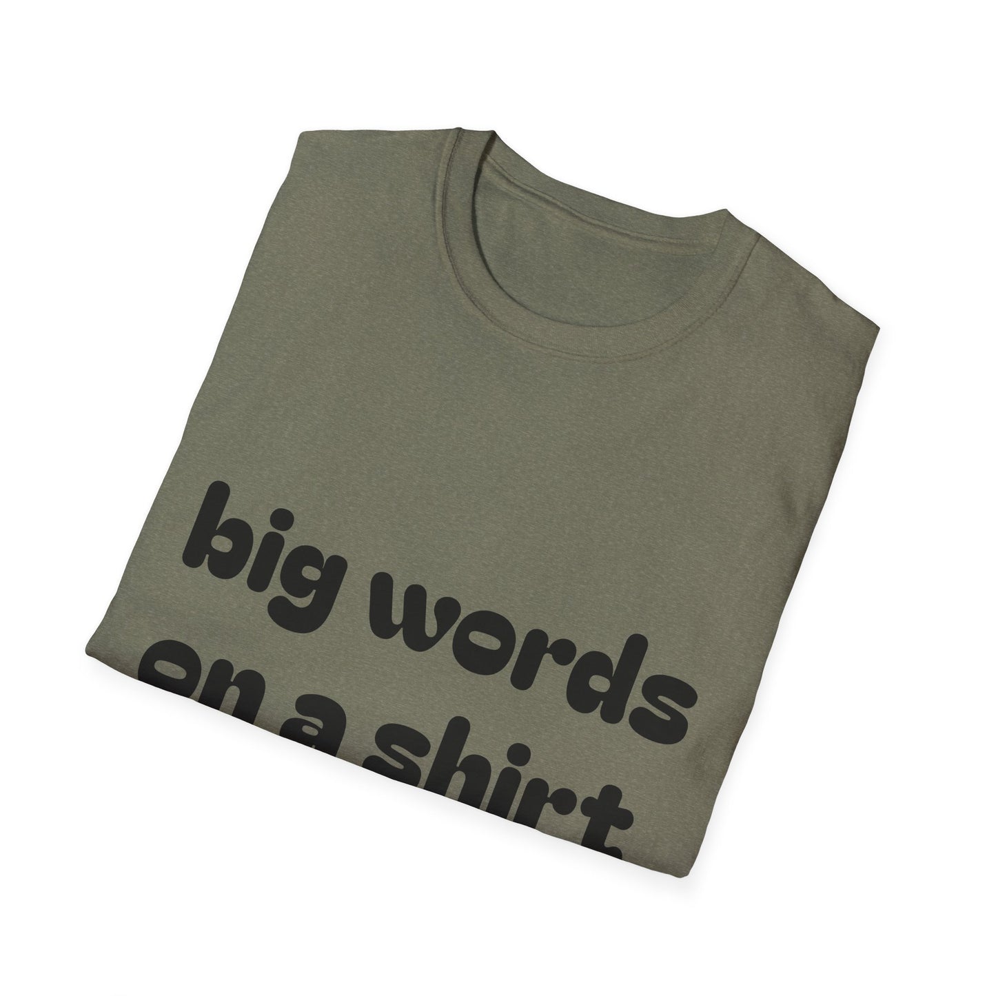 Big Words shirt