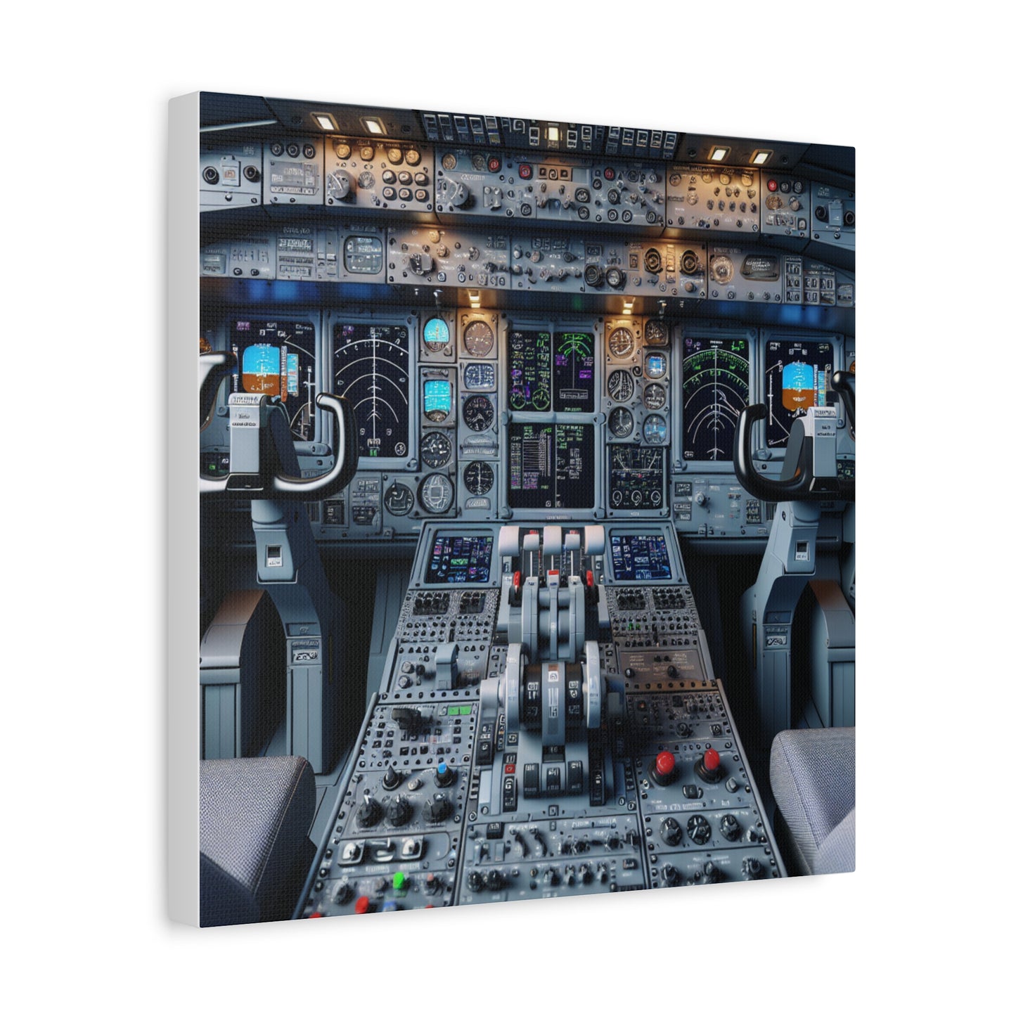 airplane controls canvas