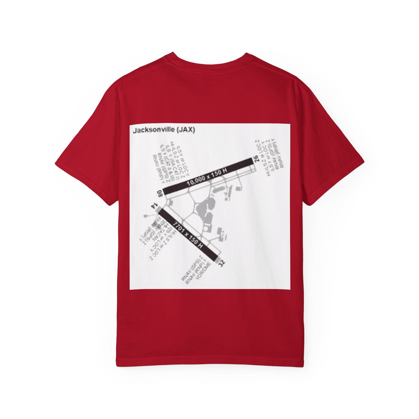 KJAX airport t shirt