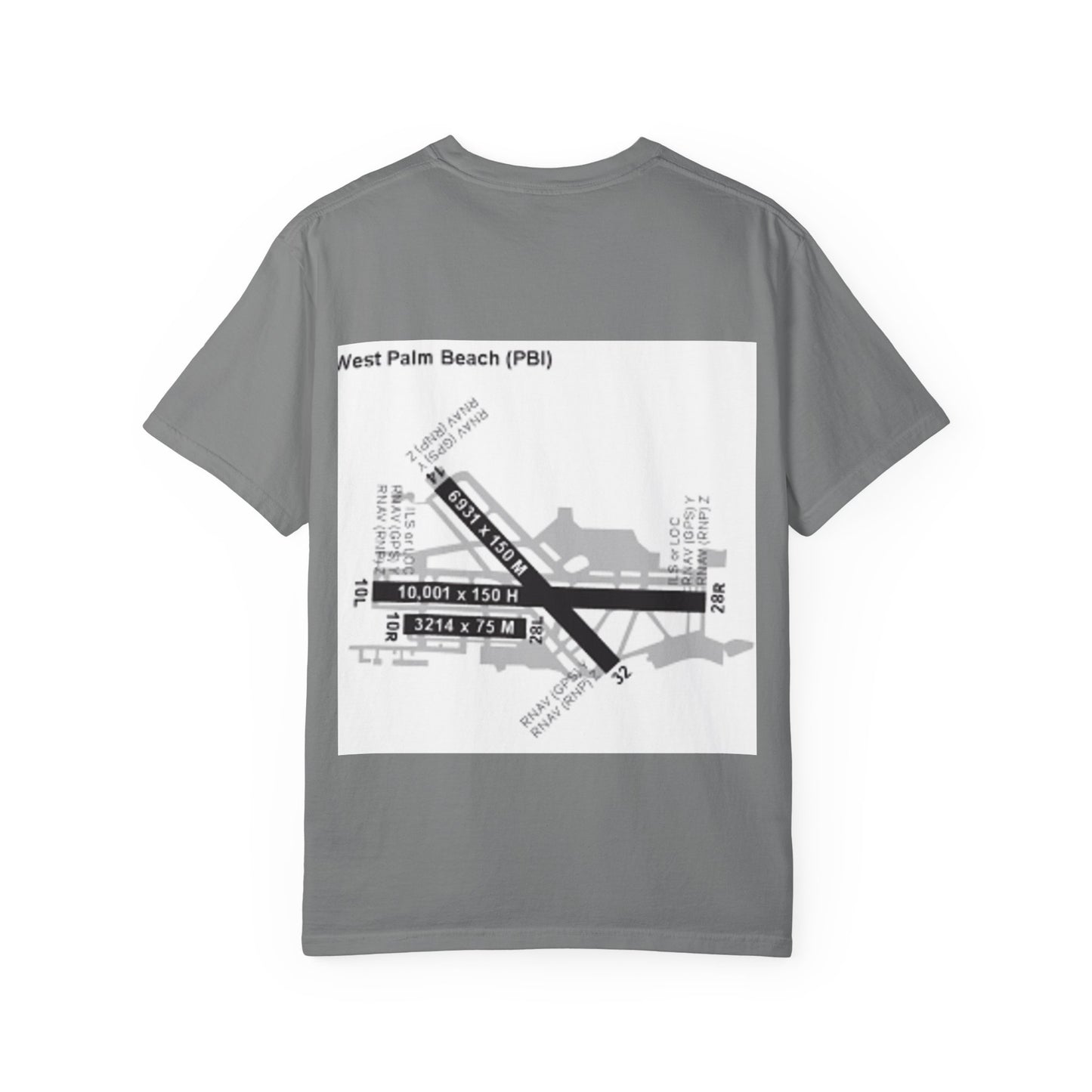 KPBI airport t-shirt