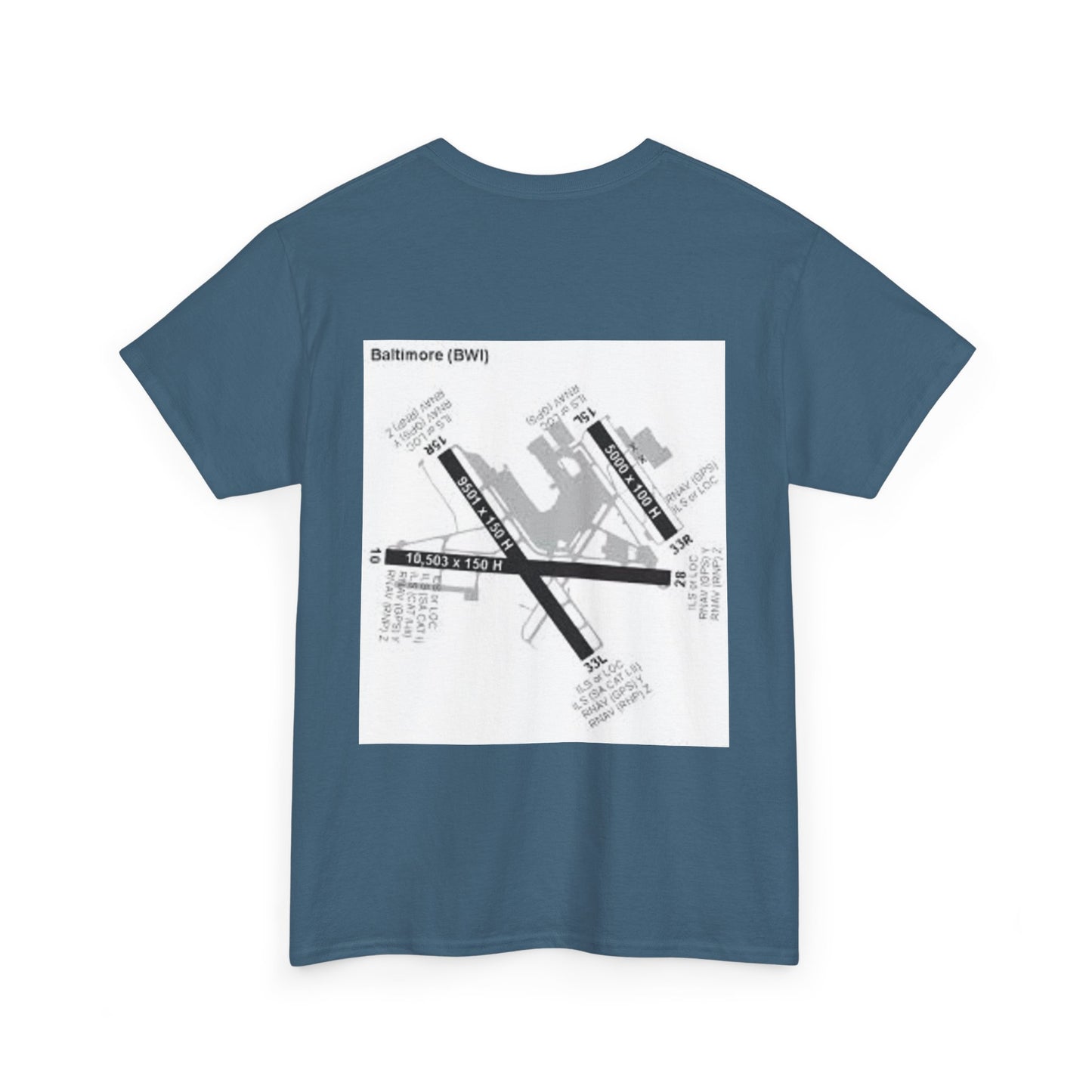 KBWI airport t-shirt