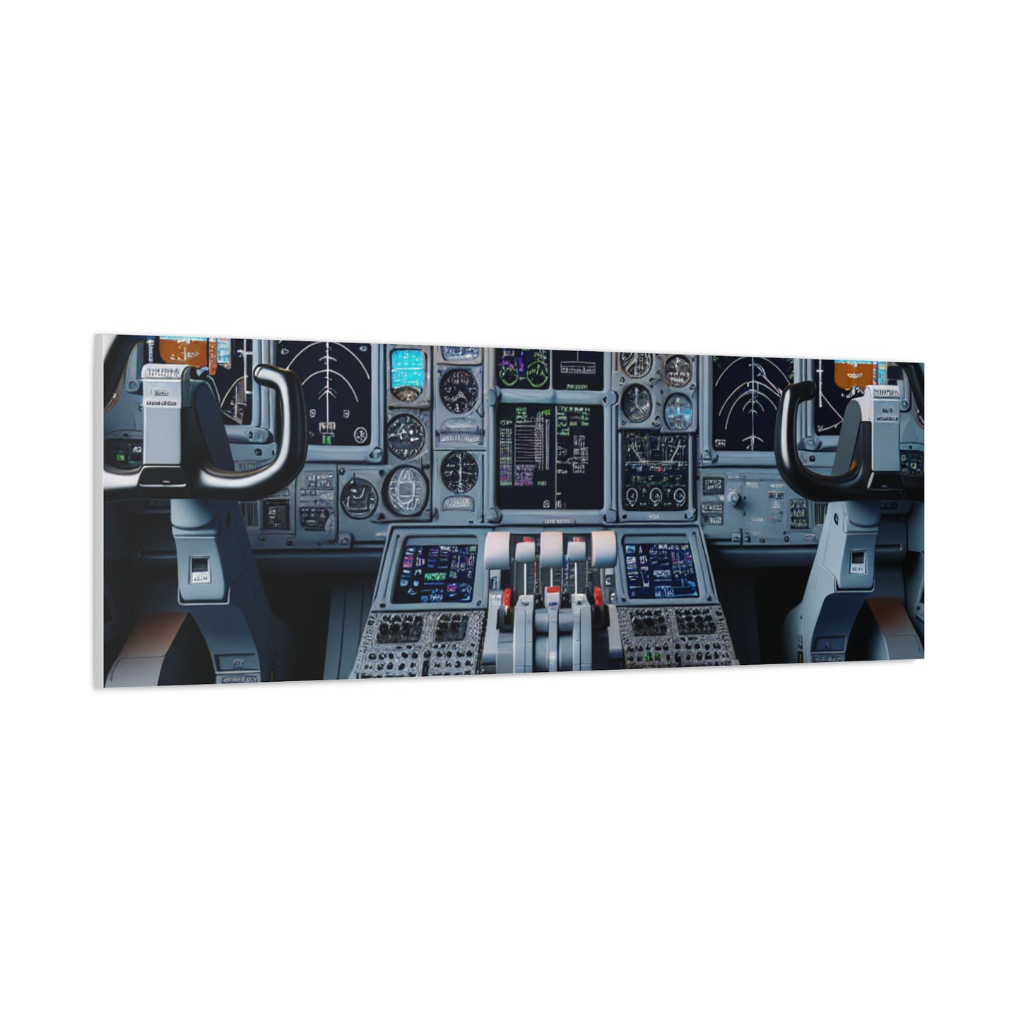 airplane controls canvas