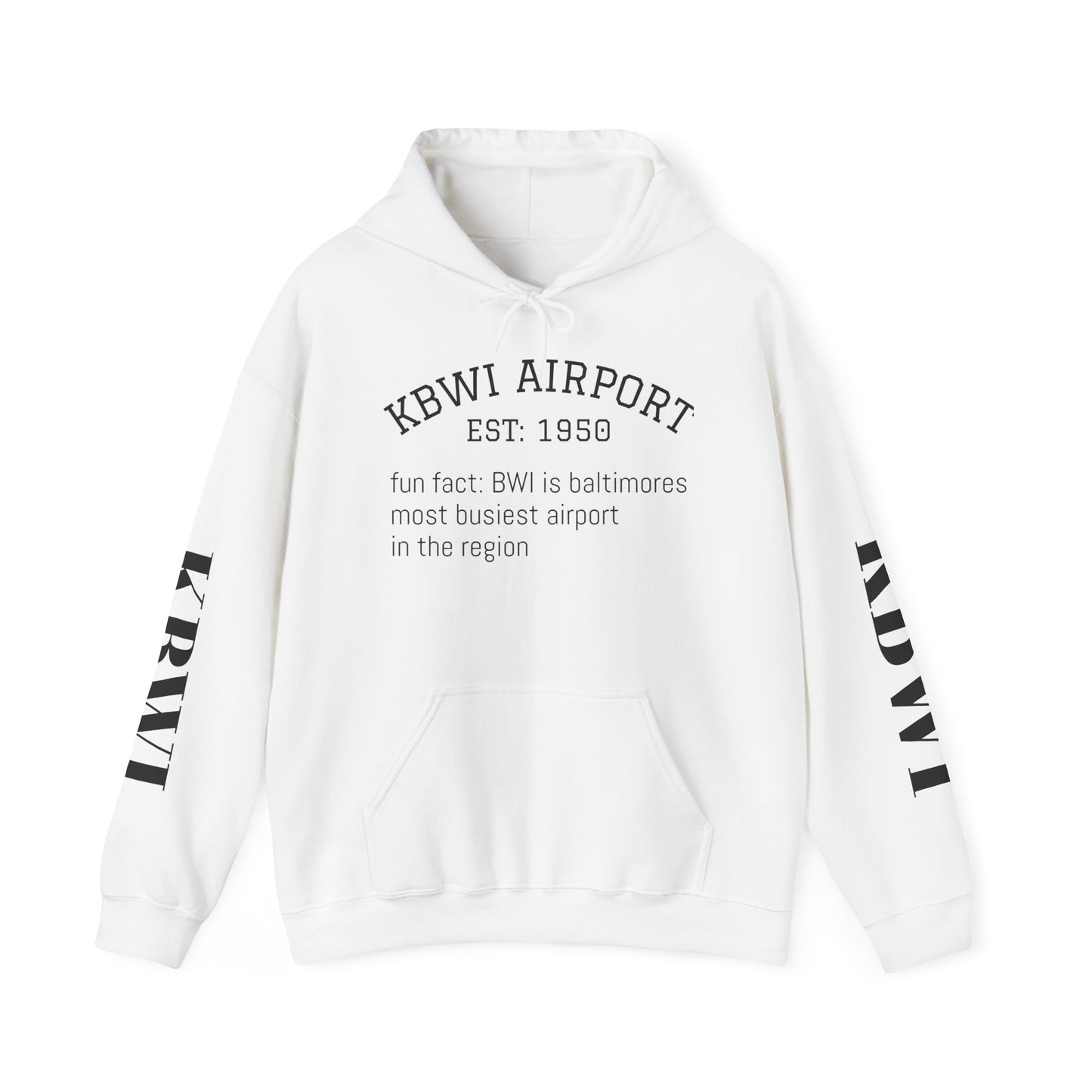 KBWI airport hoodie