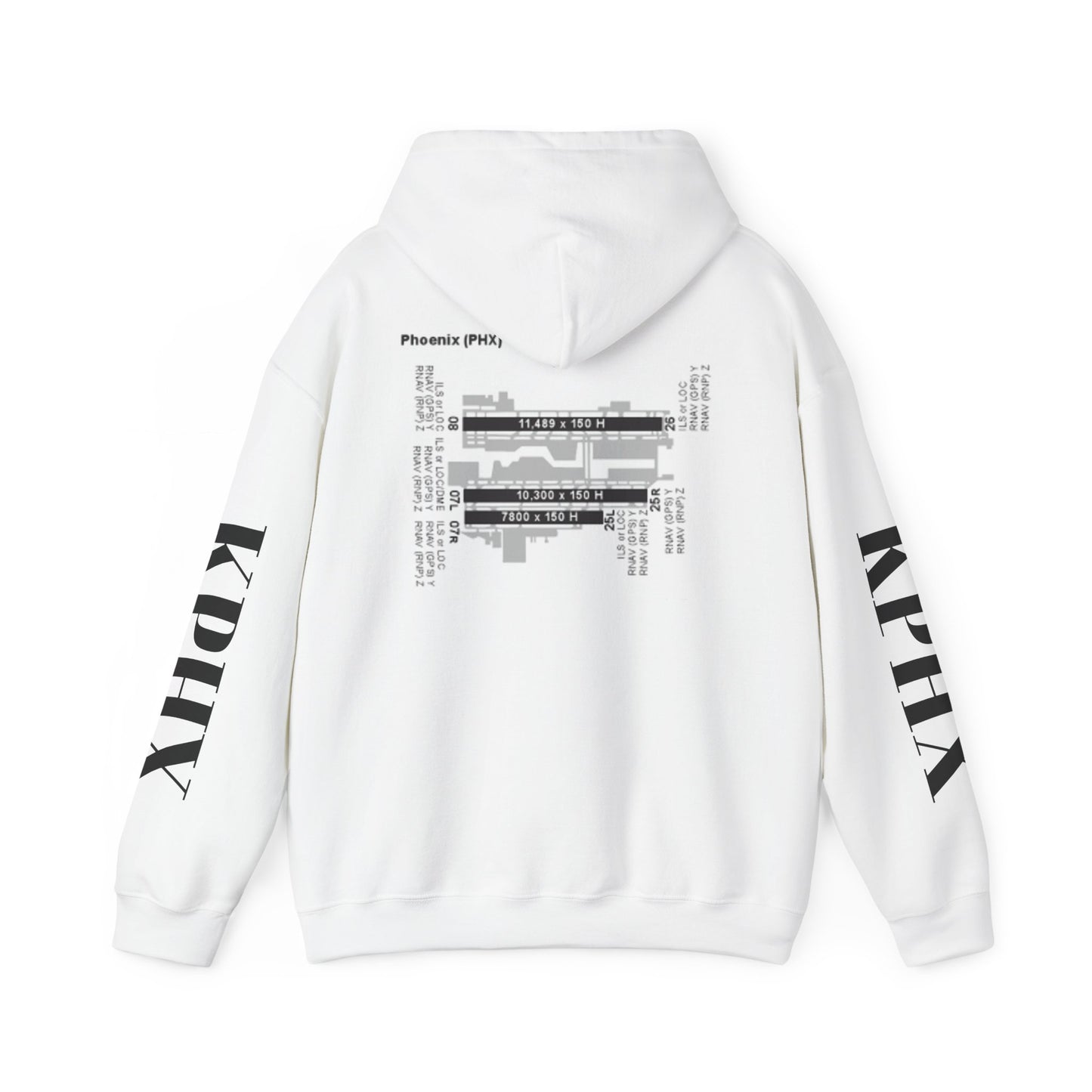 KPHX airport hoodie