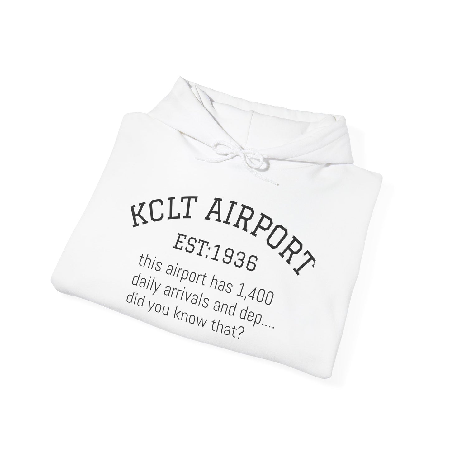 KCLT Airport Hoodie