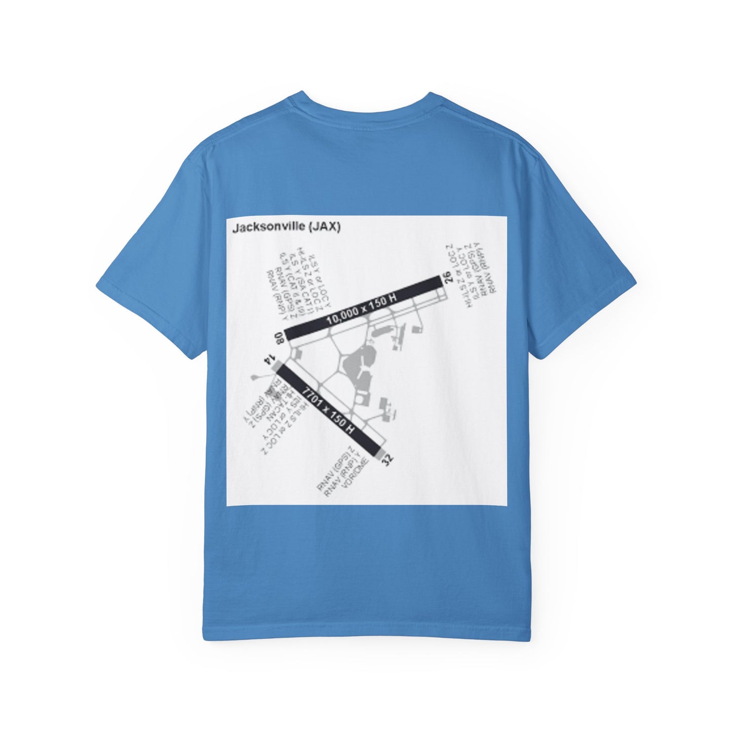 KJAX airport t shirt