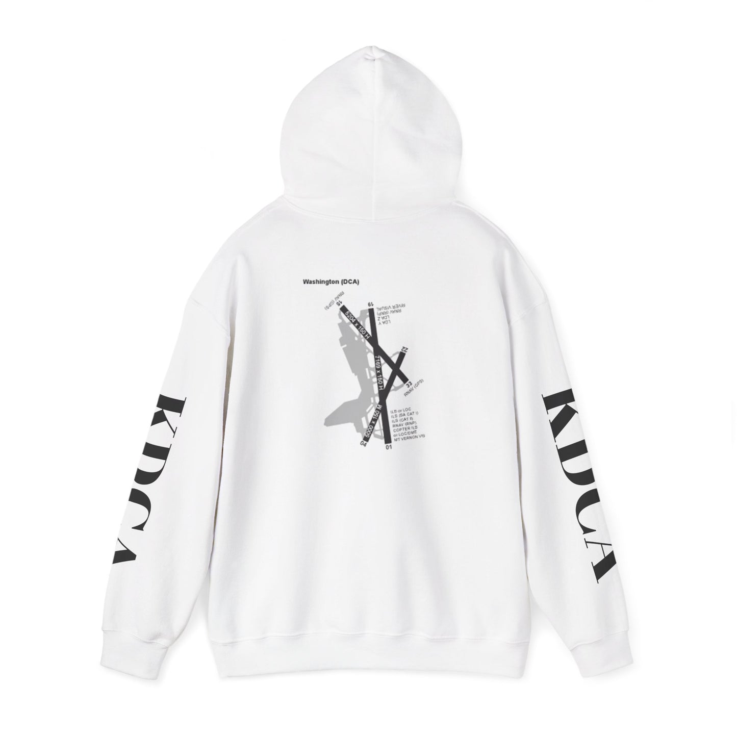 KDCA airport hoodie