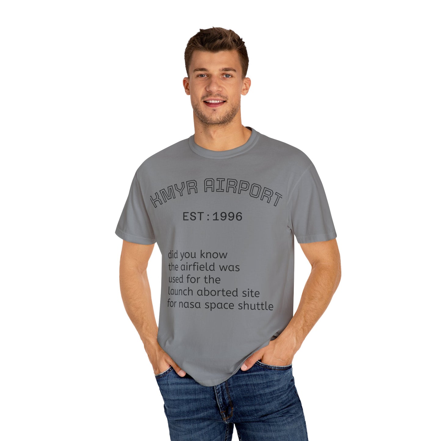 KMYR airport t-shirt