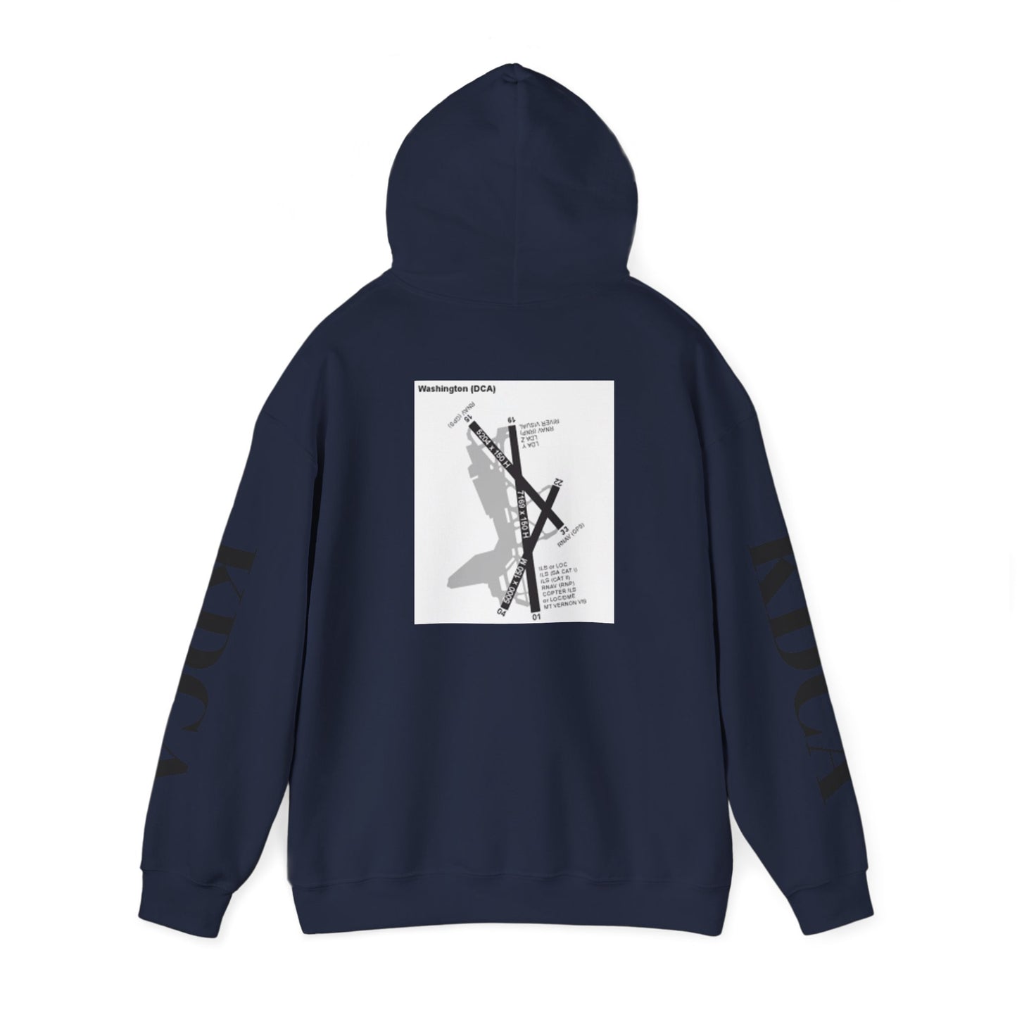 KDCA airport hoodie