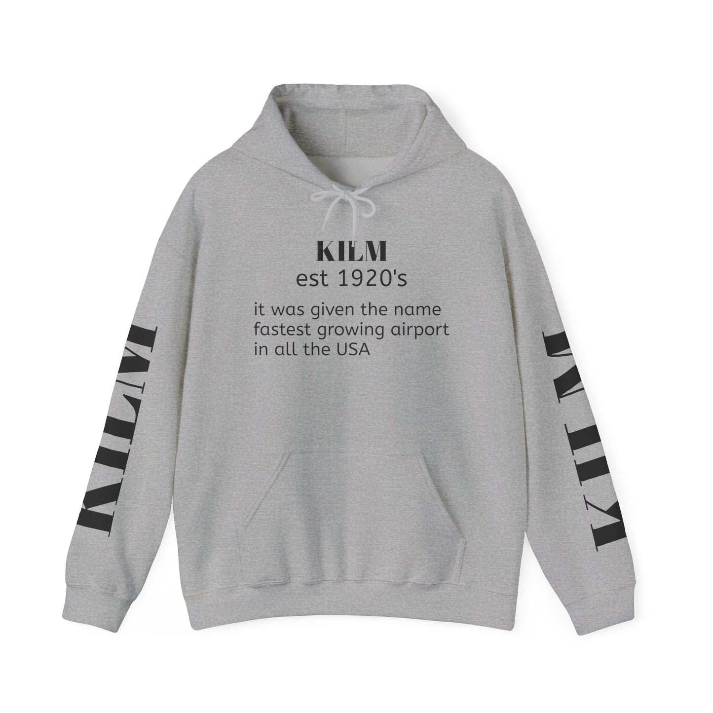 (NEW!!) KILM airport hoodie