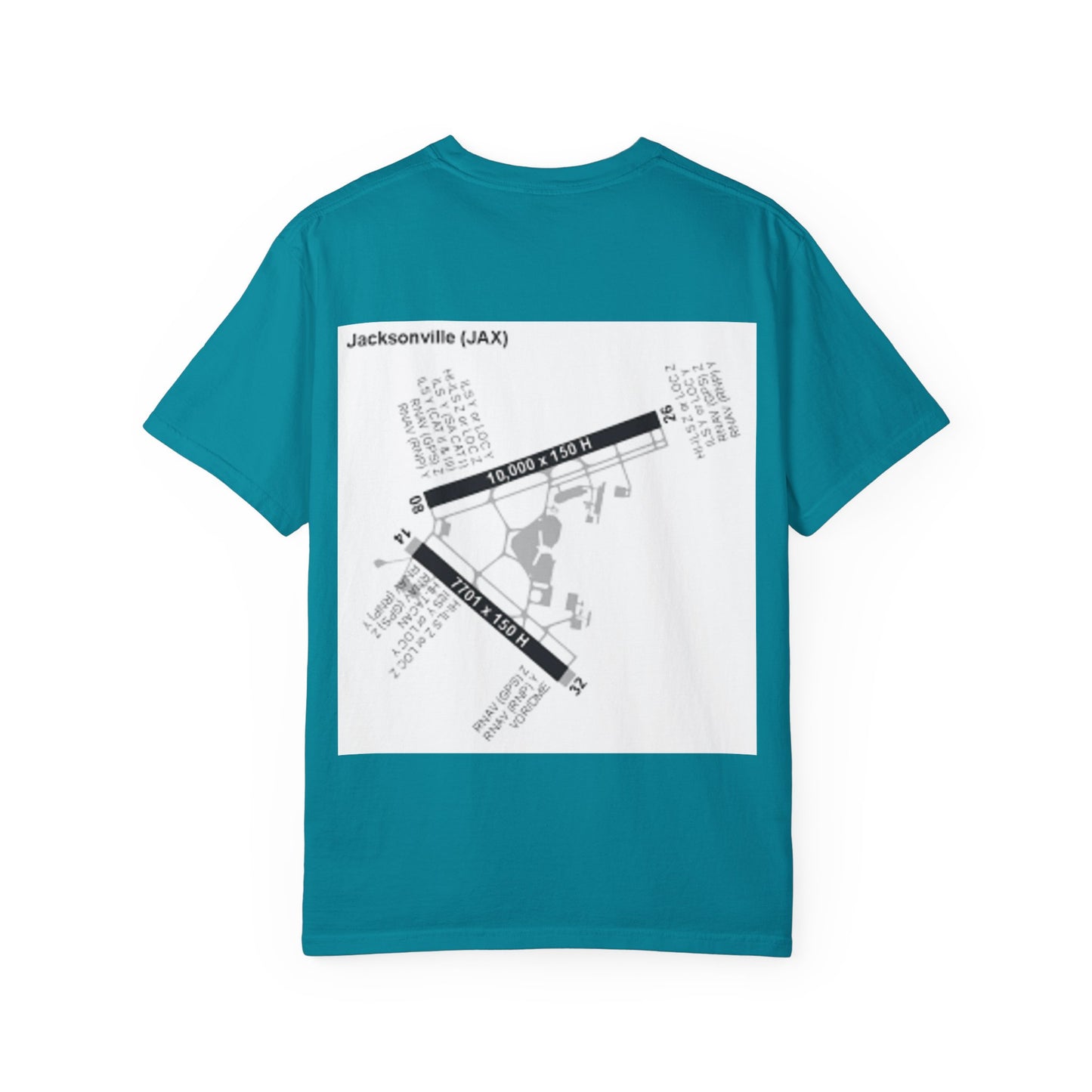 KJAX airport t shirt