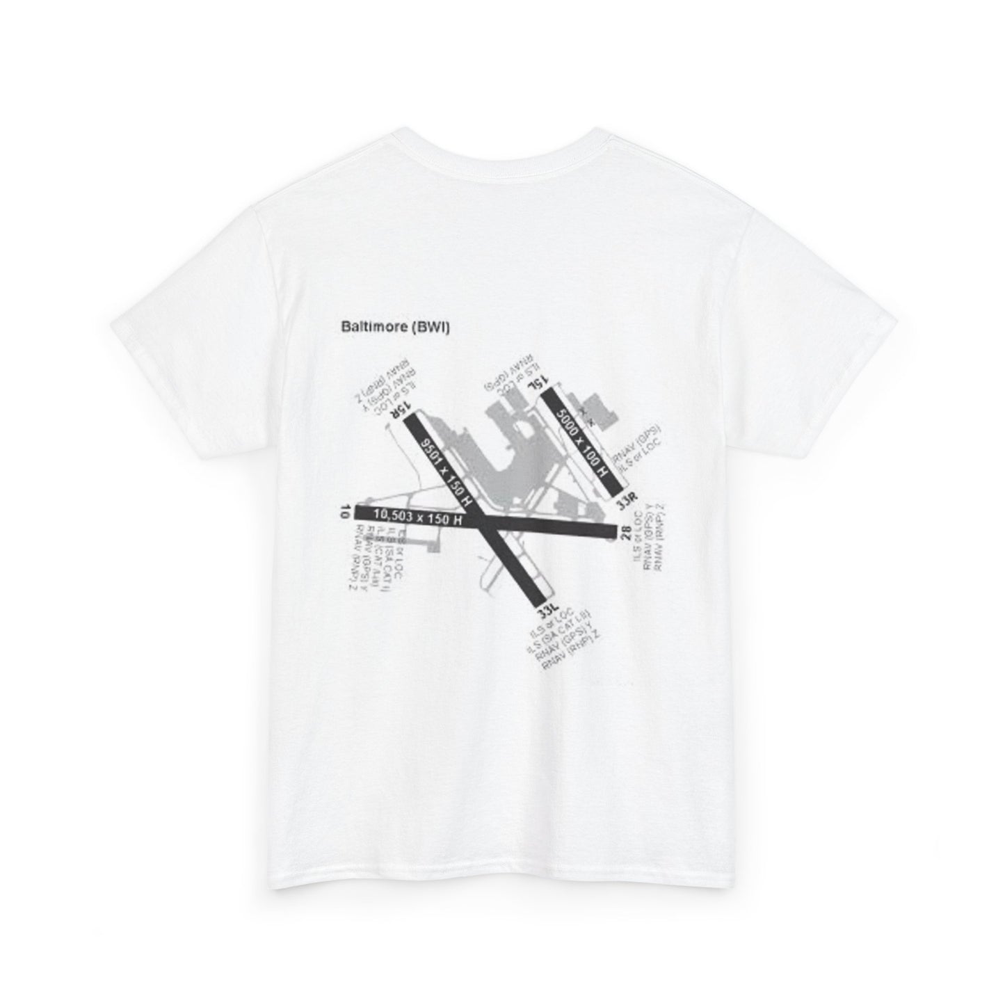 KBWI airport t-shirt